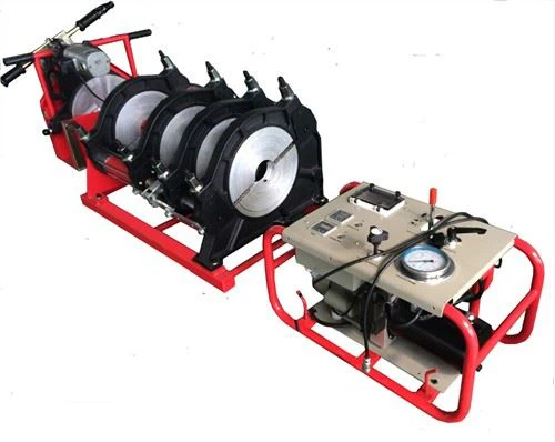 HDPE тръба челно заваряване машина