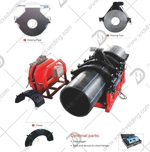 Hdpe машина за челно сваряване