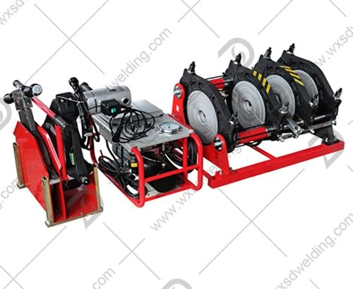 Машини за челно заваряване HDPE заваряване на пластмасови тръби